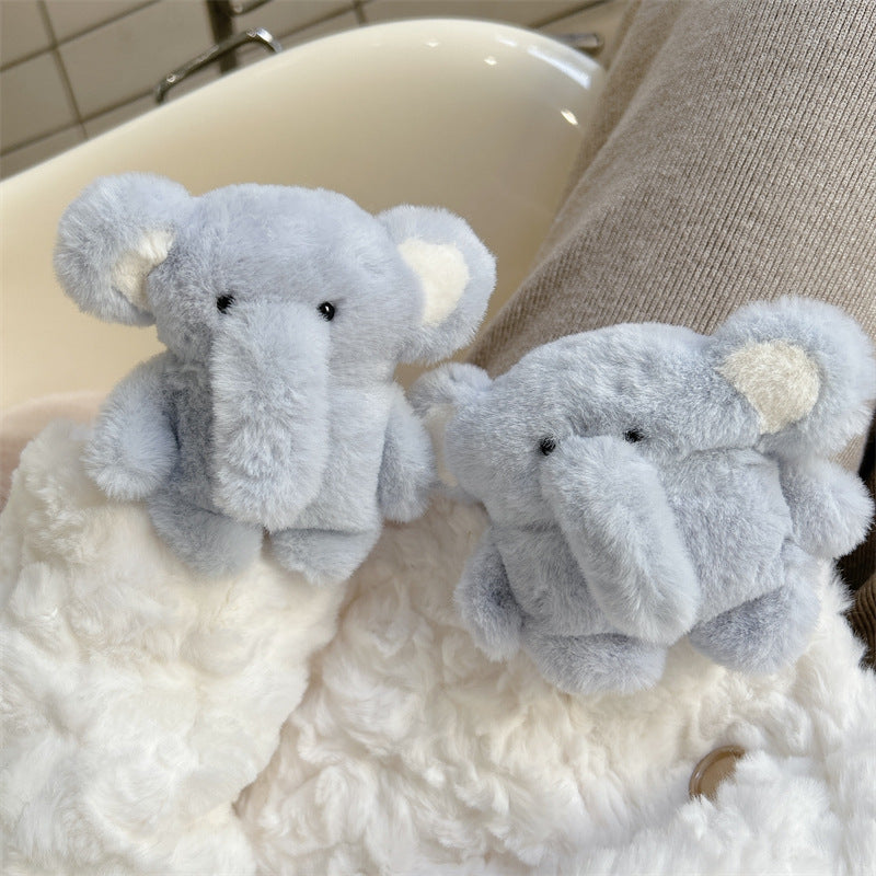Cute Cartoon Baby Elephant Wireless Bluetooth Headset Protective Cover