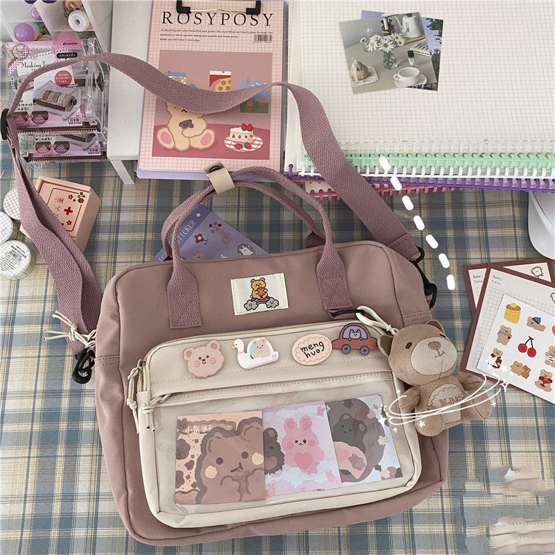 Cute Girl Student All-match One-shoulder Messenger Bag