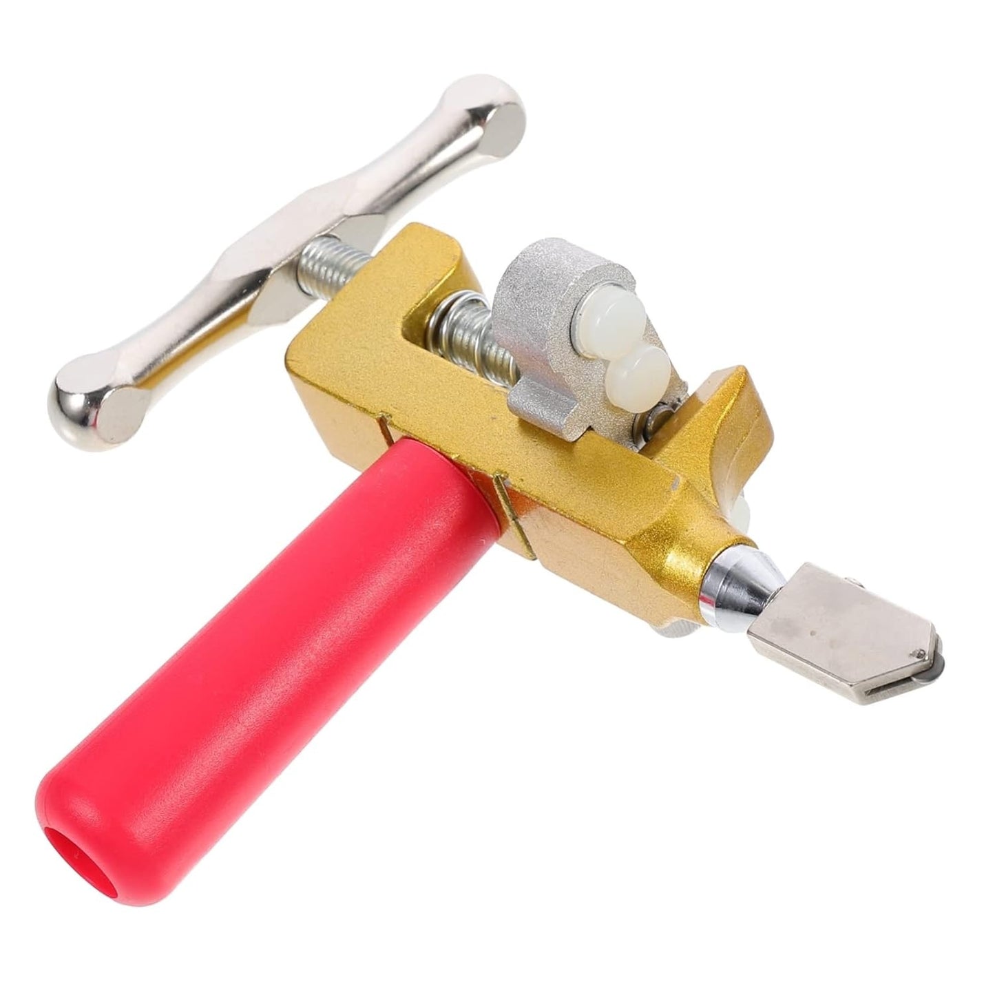 2 In 1 Glass Tile Cutter Hand Tool With Glass Breaking Pliers, Mirror Cutting Kit With 3 Tungsten Steel Blade For Home DIY Cutting Glass