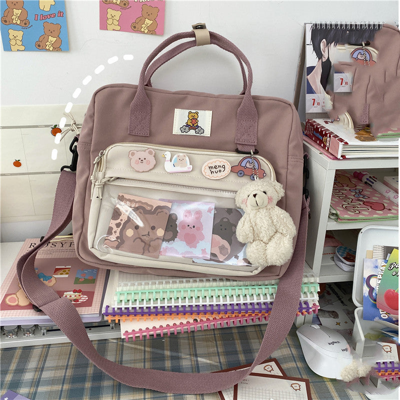 Cute Girl Student All-match One-shoulder Messenger Bag