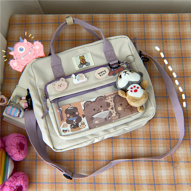 Cute Girl Student All-match One-shoulder Messenger Bag