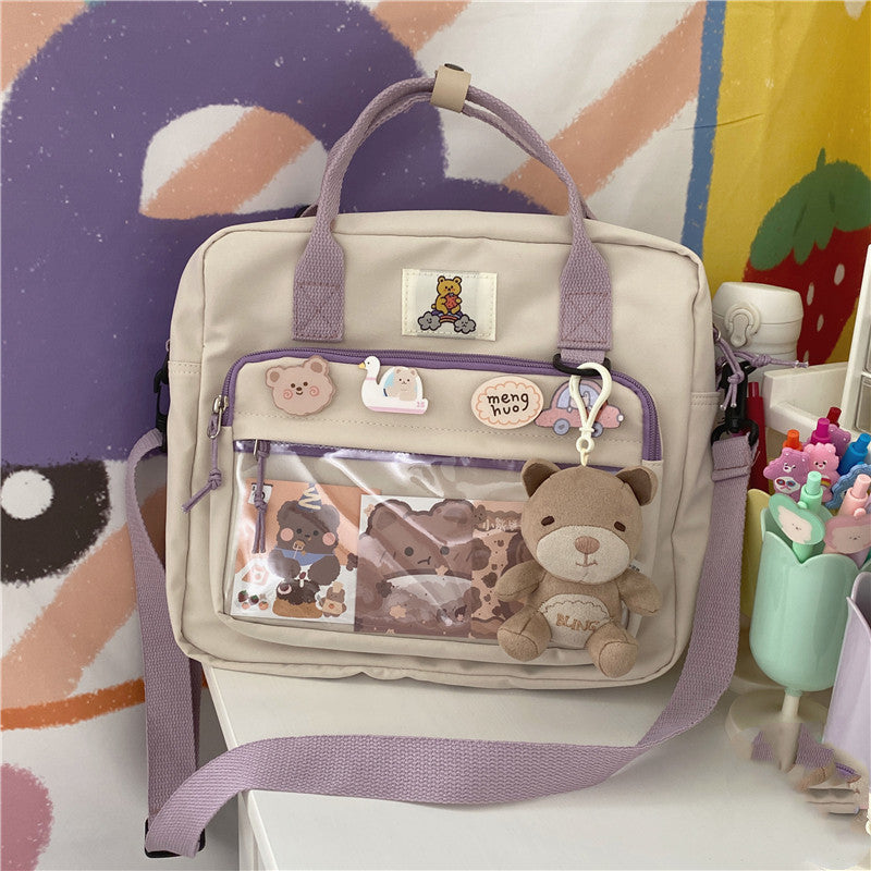 Cute Girl Student All-match One-shoulder Messenger Bag