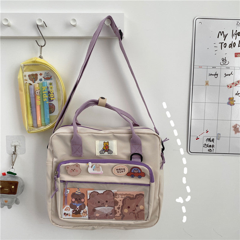 Cute Girl Student All-match One-shoulder Messenger Bag